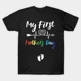 My First Mothers Day father day T-Shirt